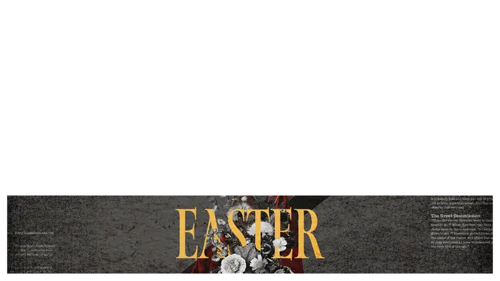 Easter: lower third