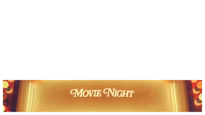 Movie Night: lower third