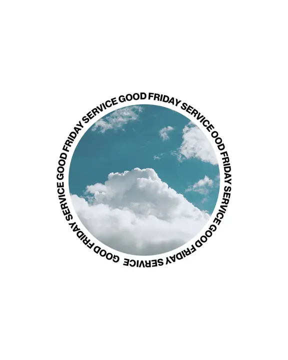 Good Friday Service: social post