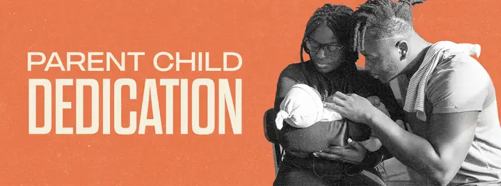 Parent Child Dedication: facebook cover