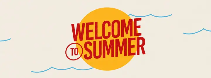 Welcome to Summer: facebook cover