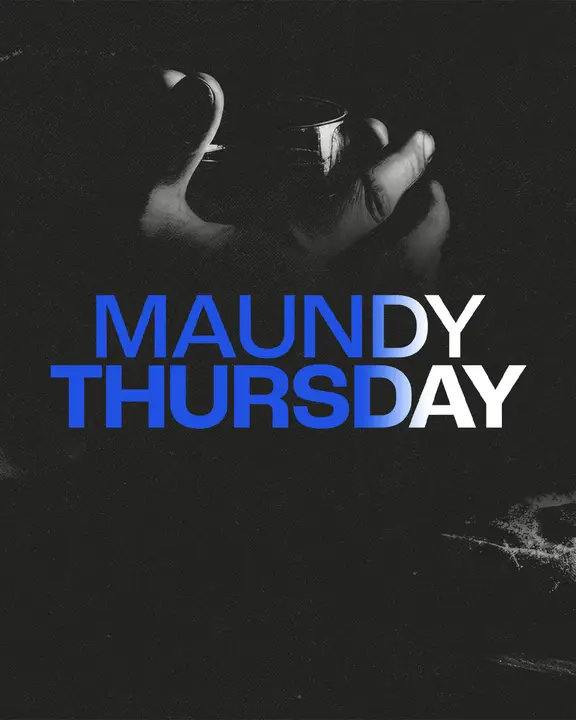 Maundy Thursday: social post