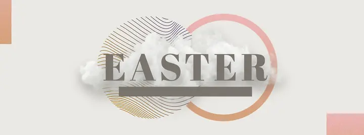 Easter: facebook cover