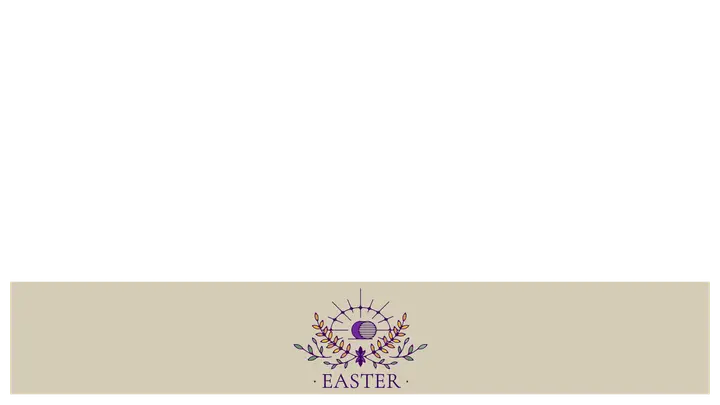 Easter: lower third