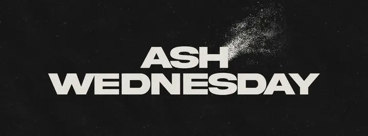 Ash Wednesday: facebook cover