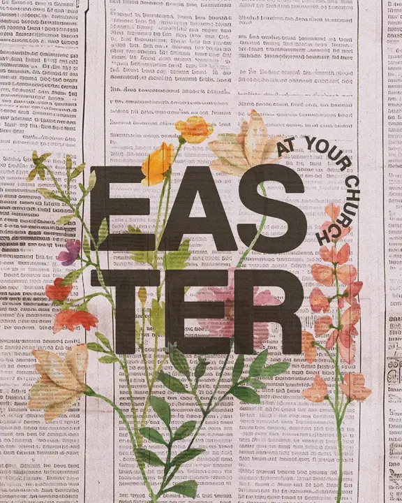 Easter At Your Church: social post