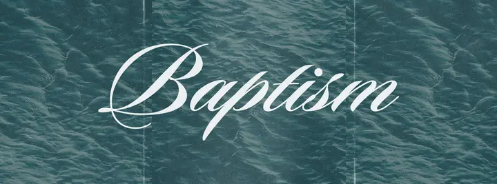 Baptism: facebook cover