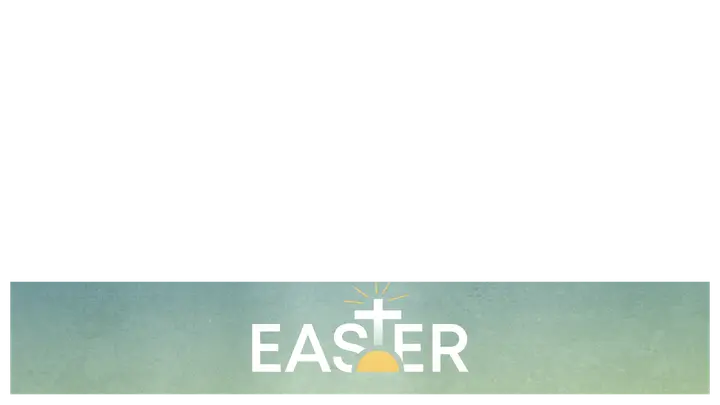 Easter: lower third