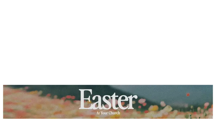 Easter At Your Church: lower third