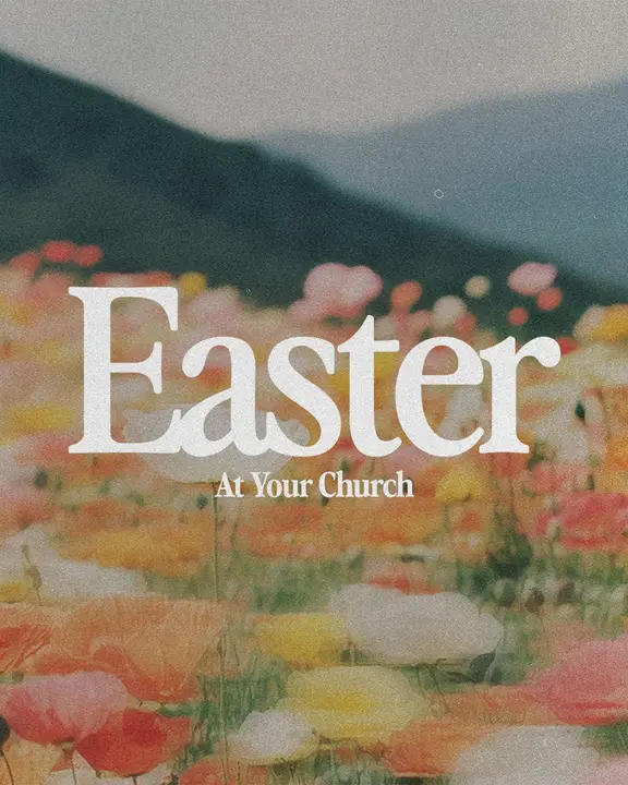 Easter At Your Church: social post