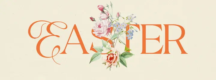Easter: facebook cover