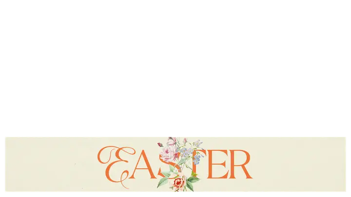 Easter: lower third