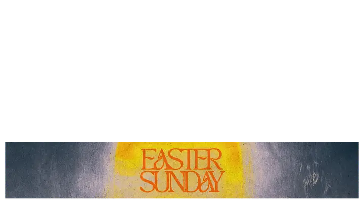 Easter Sunday: lower third