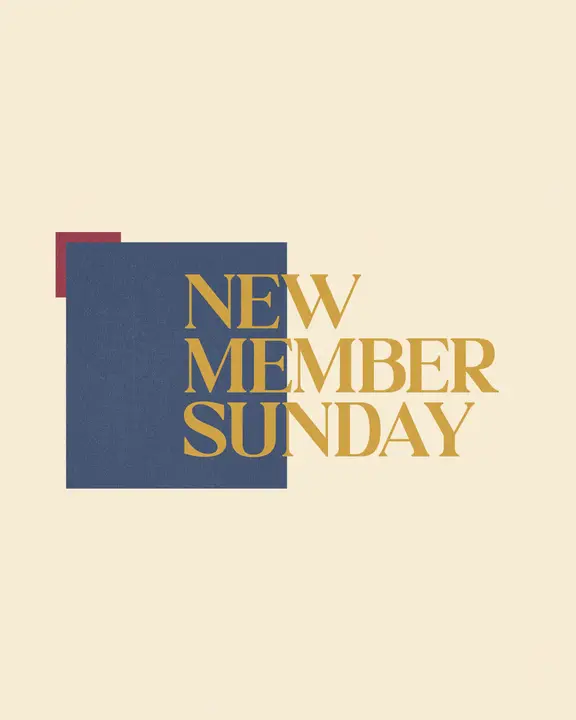 New Member Sunday: social post