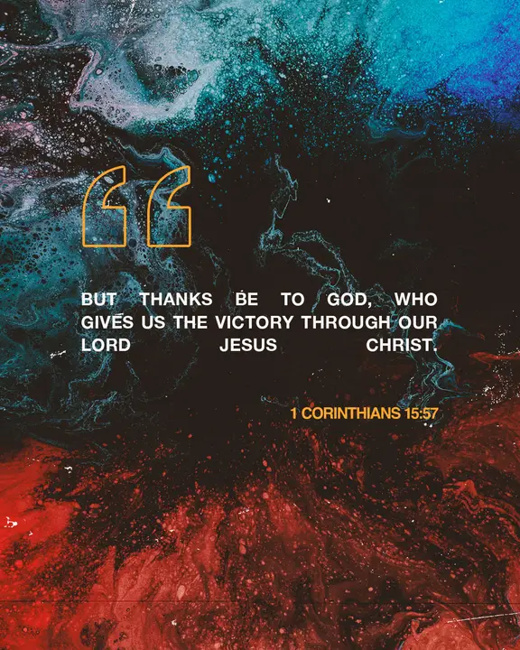 1 Corinthians 15: social post