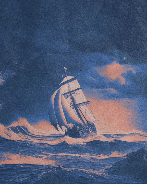 Anchored: social post · blank