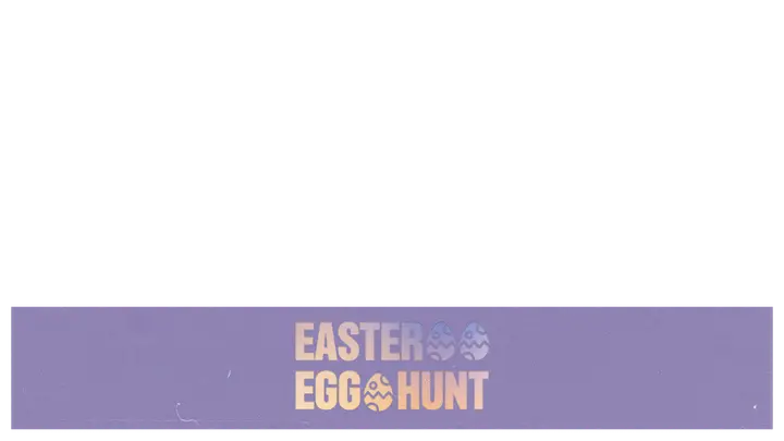 Easter Egg Hunt: lower third