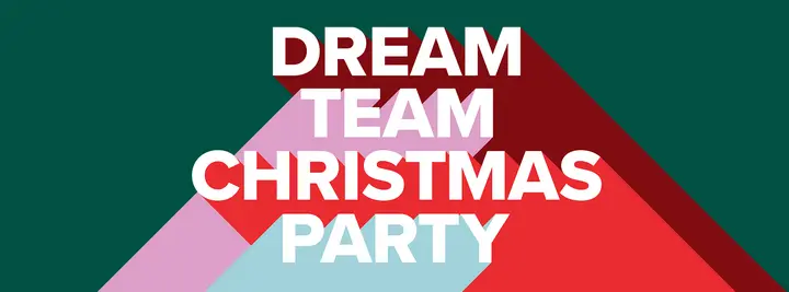 Dream Team Christmas Party: facebook cover