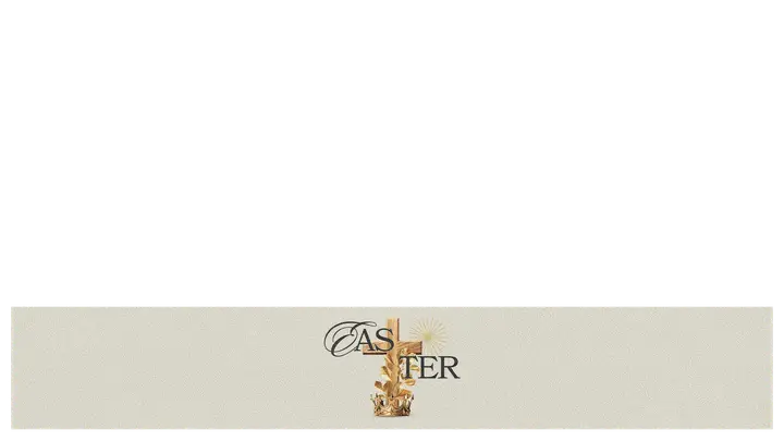 Easter: lower third