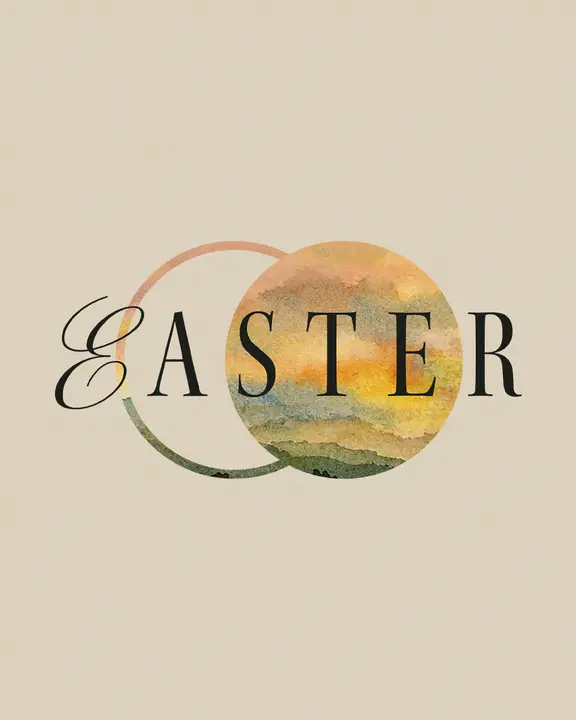 Easter: social post