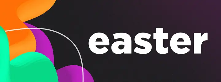 Easter: facebook cover