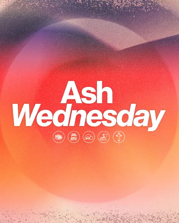 Ash Wednesday: social post