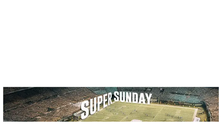 Super Sunday: lower third