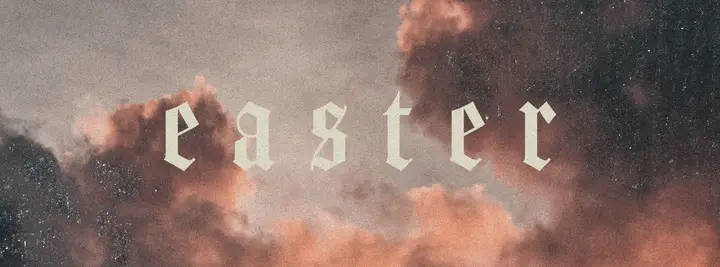 Easter: facebook cover