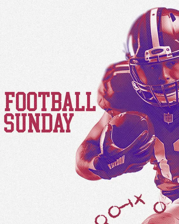 Football Sunday: social post