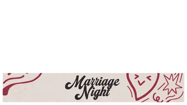 Marriage Night: lower third