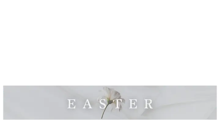 Easter: lower third