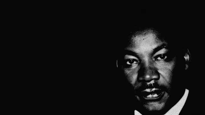 Honoring Dr. Martin Luther King Jr.: blank background