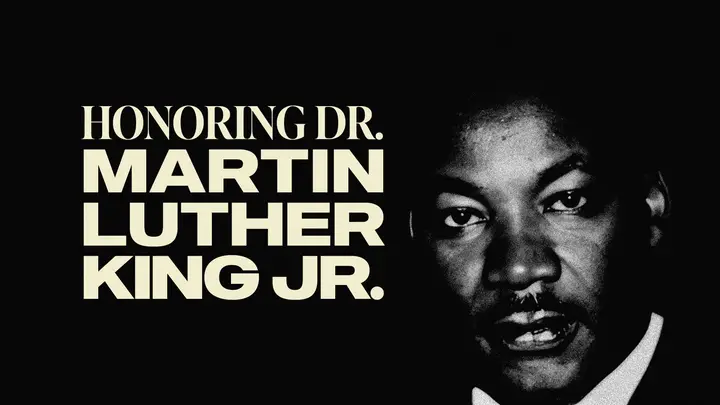 Honoring Dr. Martin Luther King Jr.: HD slide