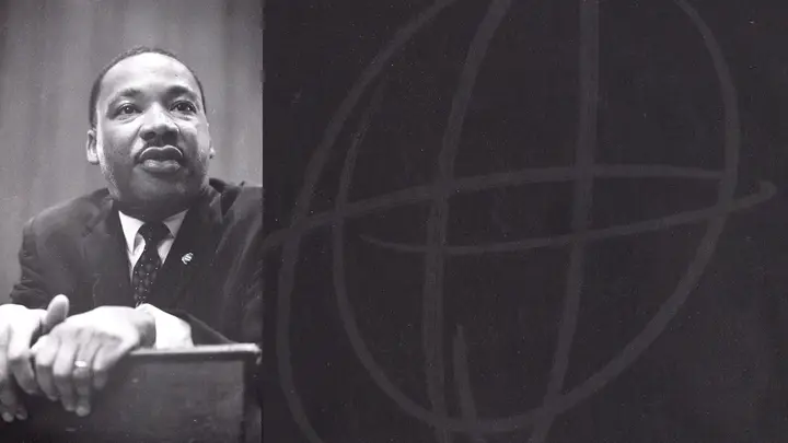 Martin Luther King Jr. Day: blank background