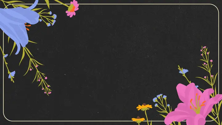 Easter: blank background