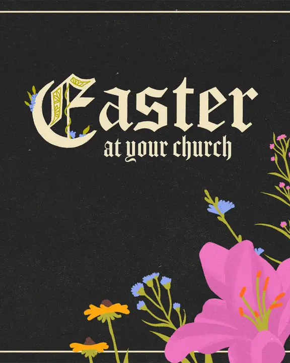 Easter: social post