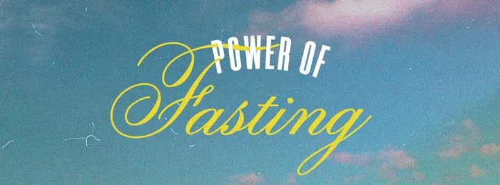 The Power Of Fasting: facebook cover
