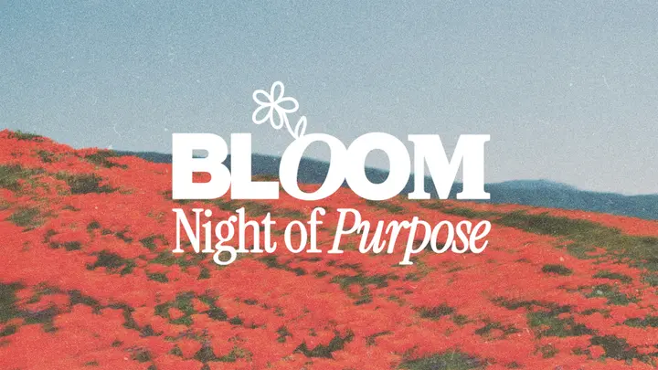 Bloom Night of Purpose: 4K slide