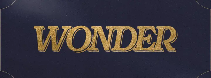 Wonder: facebook cover
