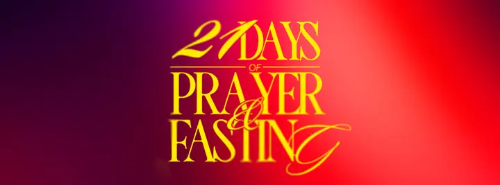 21 Days Of Prayer And Fasting: facebook cover