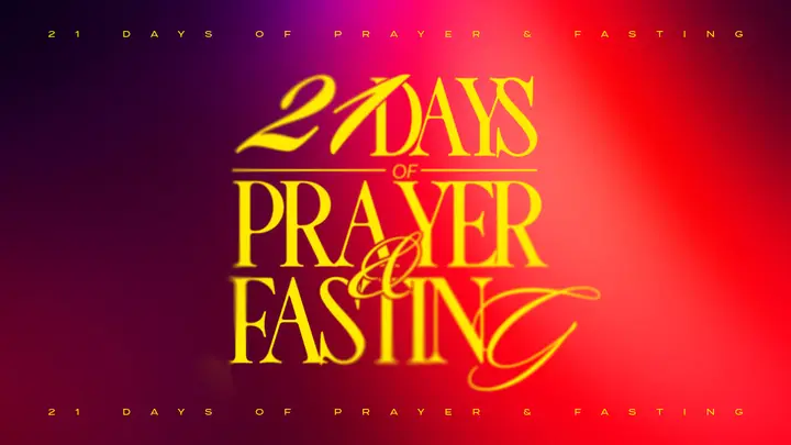 21 Days Of Prayer And Fasting: HD slide
