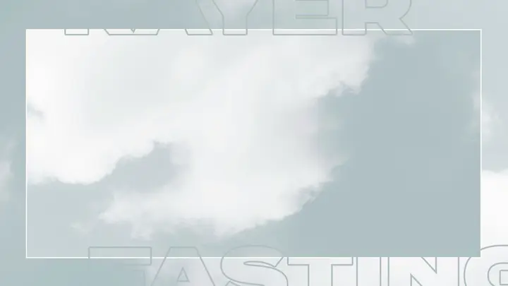21 Days Of Prayer And Fasting: blank background