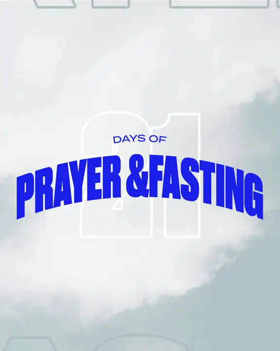 21 Days Of Prayer And Fasting: social post
