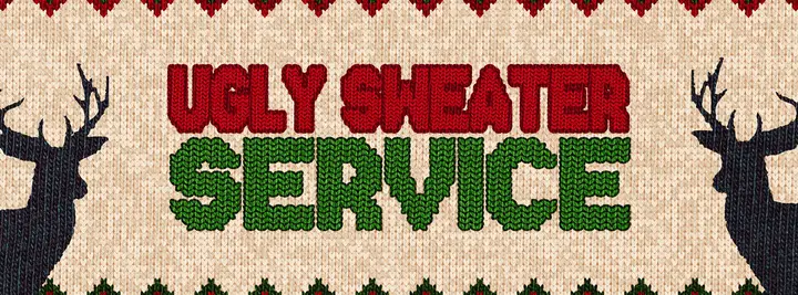 Ugly Sweater Service: facebook cover