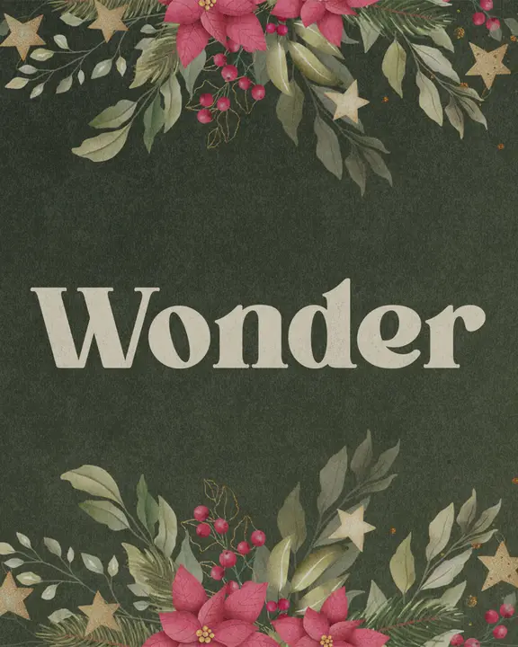 Wonder: social post