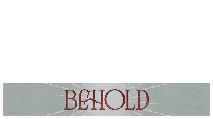 Behold: lower third