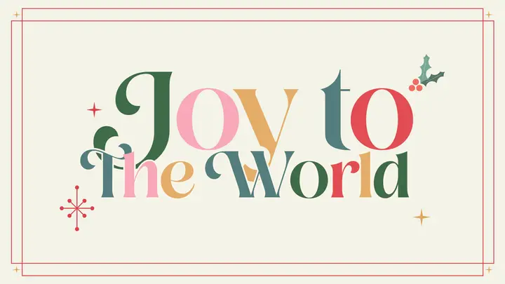 Joy To The World: HD slide