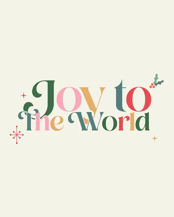 Joy To The World: social post