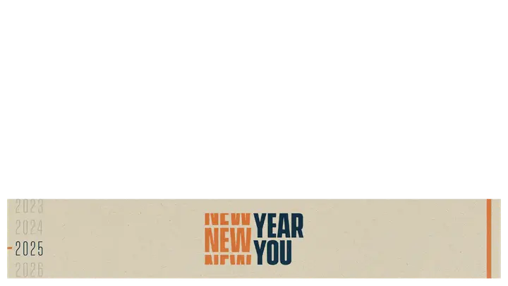 New Year New You: lower third