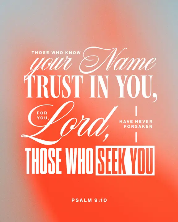 Psalm 9: social post